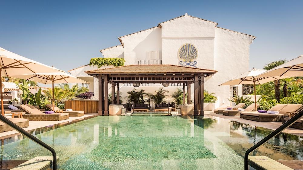 Nobu Hotel Marbella (Adults Only) Exterior foto The pool at the hotel