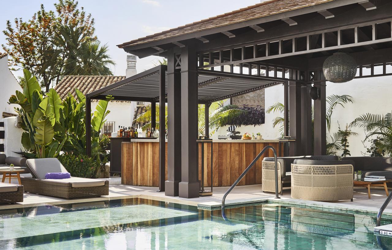 Nobu Hotel Marbella (Adults Only) Exterior foto The pool at the hotel