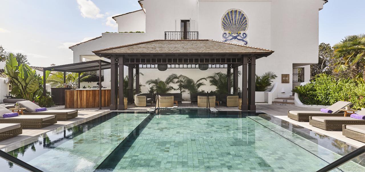 Nobu Hotel Marbella (Adults Only) Exterior foto The pool at the hotel